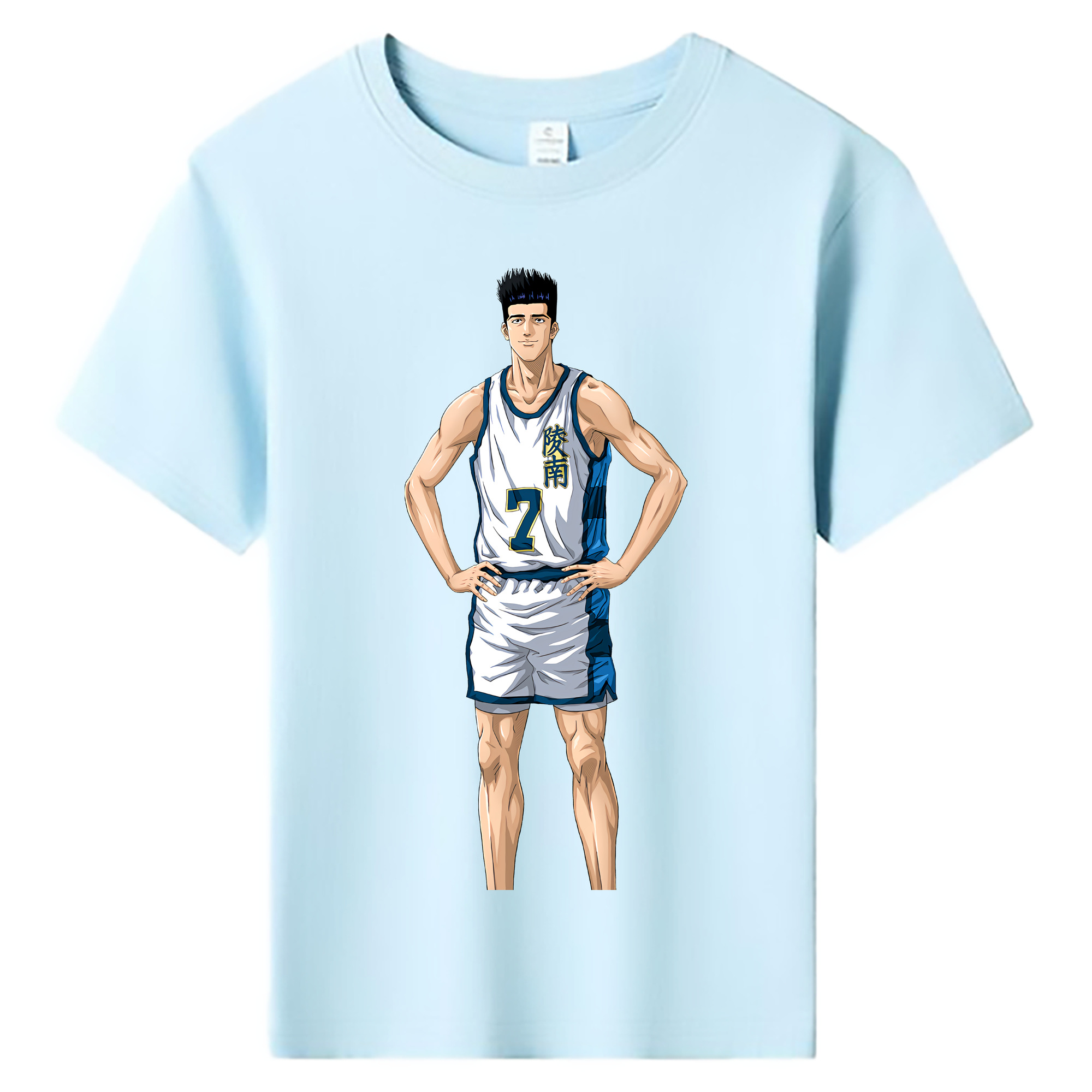 （画像用） SLAM DUNK／スラムダンク 綿100％キッズTシャツ（フロントプリント）